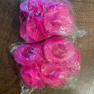 Pink cowgirl hat party decor